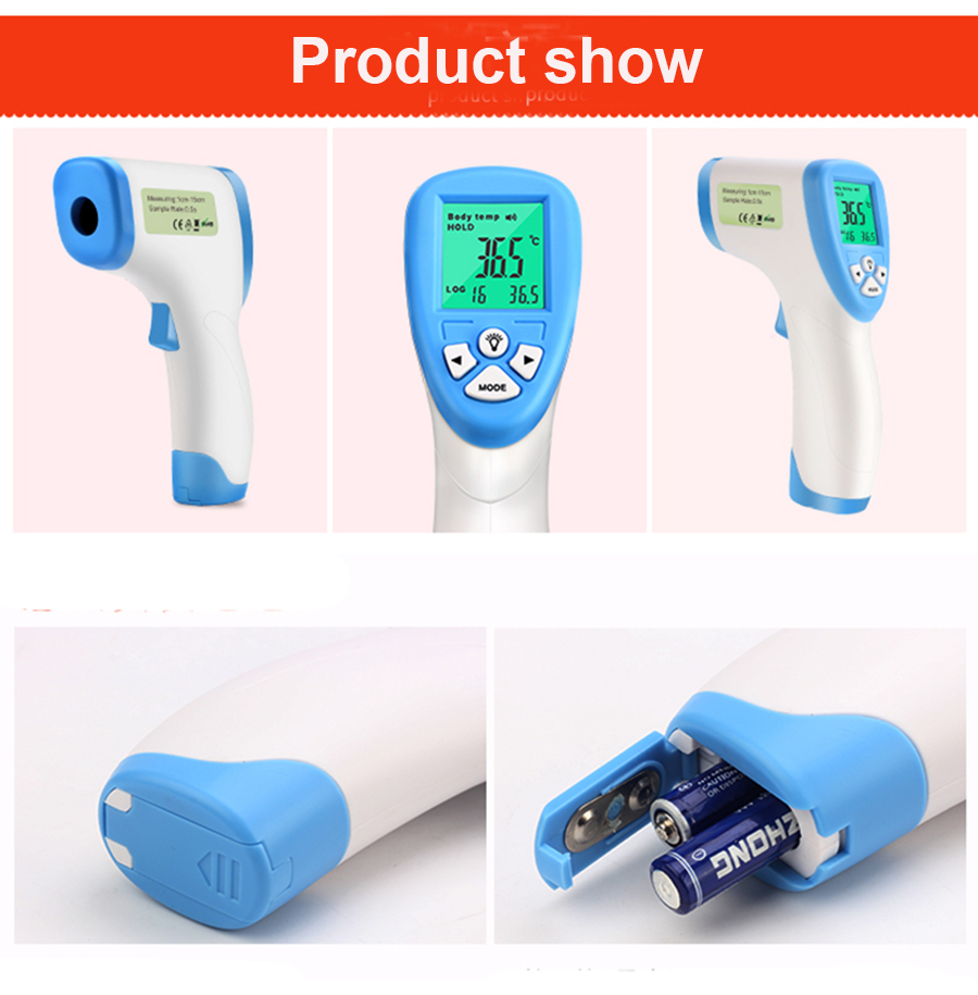 Thermometer infrared forehead digital thermometers gun prices non contact forehead ir laser body manufacturers baby adult